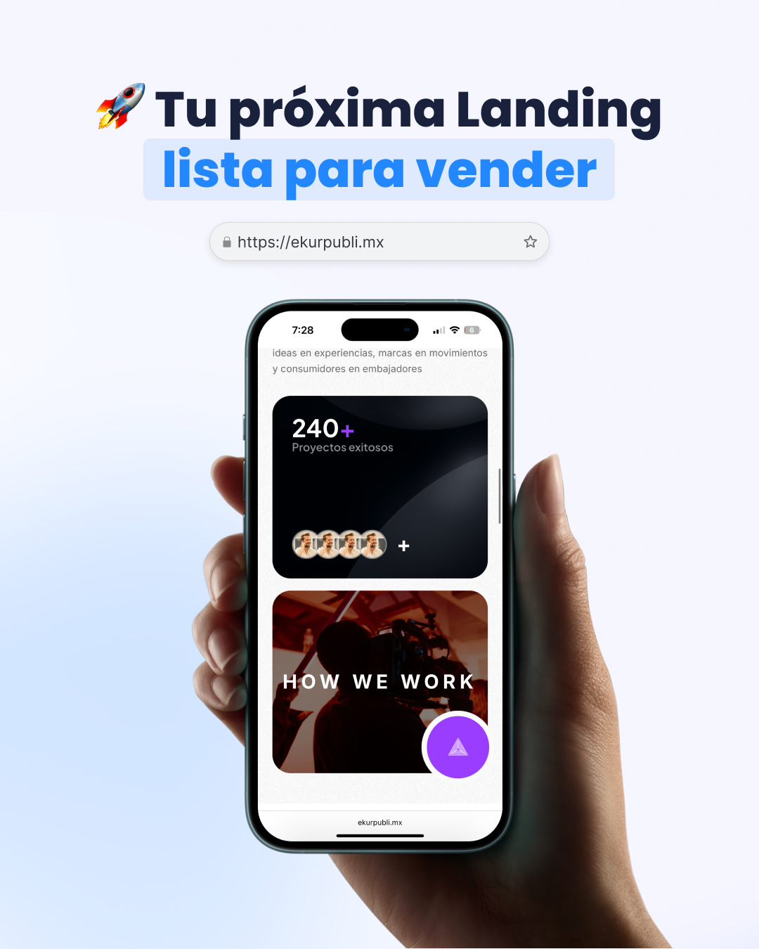 Portafolio Ekur Publicidad, Desarrollo Web Veracruz